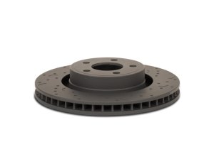 Infiniti QX56 Brake Rotors (2) - Front - Hawk Performance - Talon Cross Drilled And Slotted Rotors - 2005